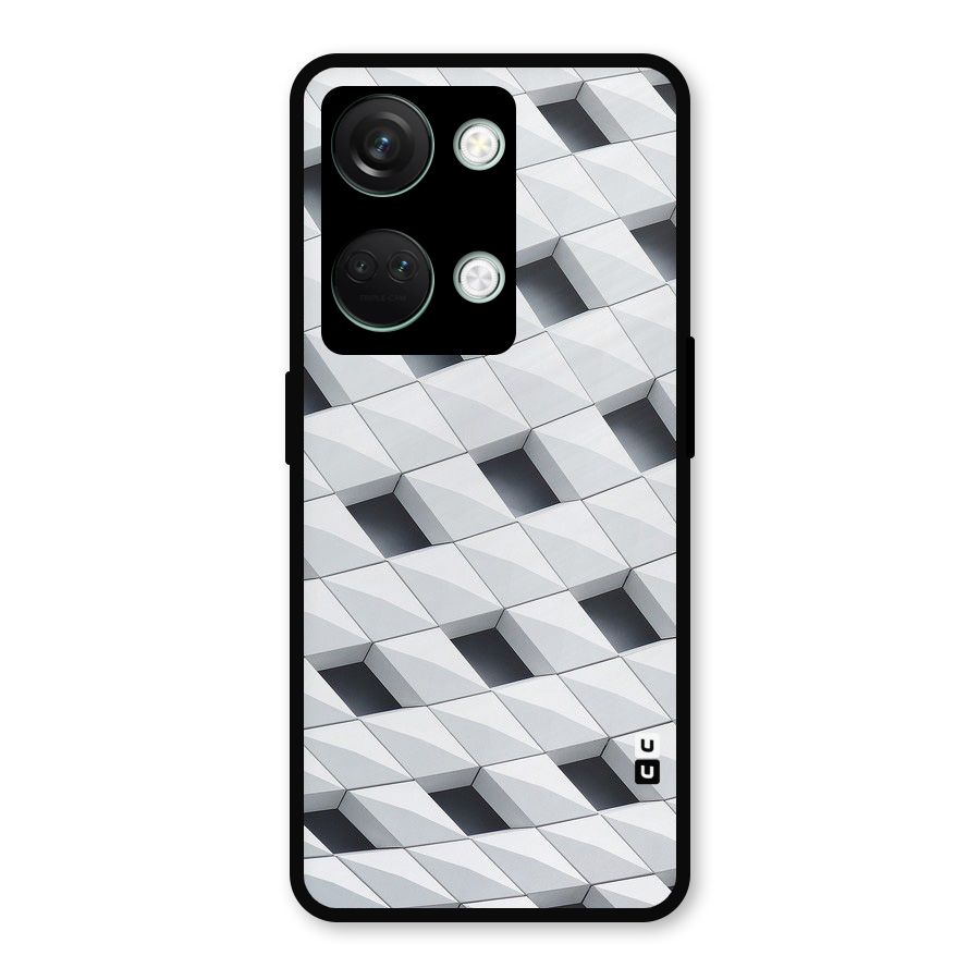 Building Pattern Metal Back Case for OnePlus Nord 3