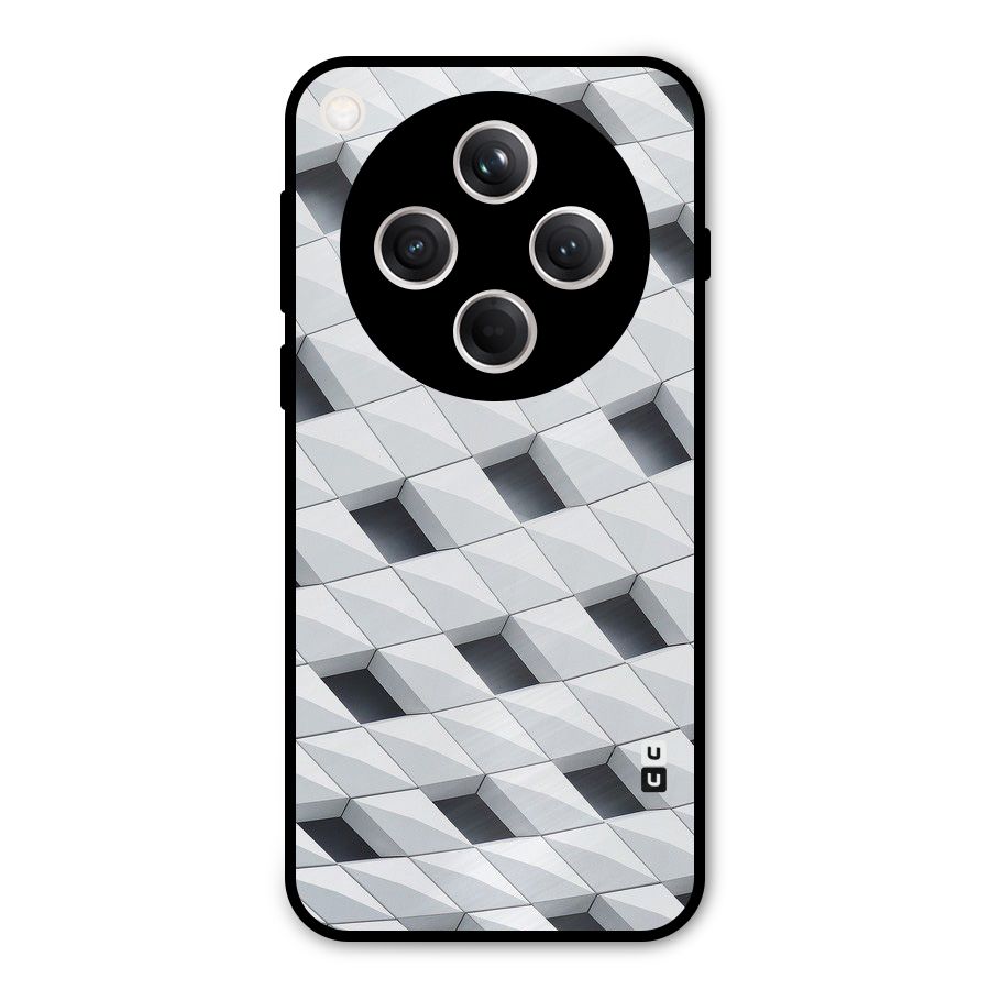 Building Pattern Metal Back Case for Oppo Find X8