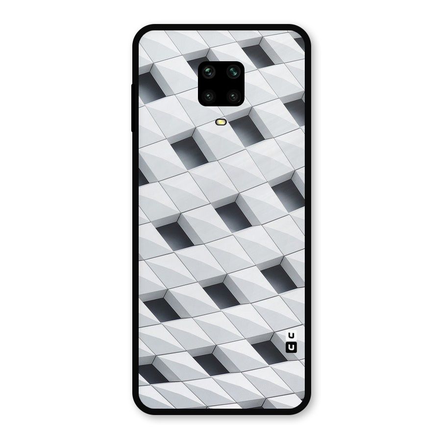 Building Pattern Metal Back Case for Poco M2