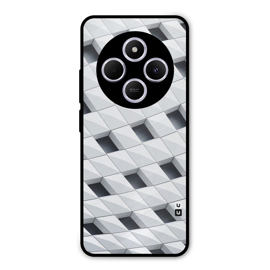 Building Pattern Metal Back Case for Poco M7