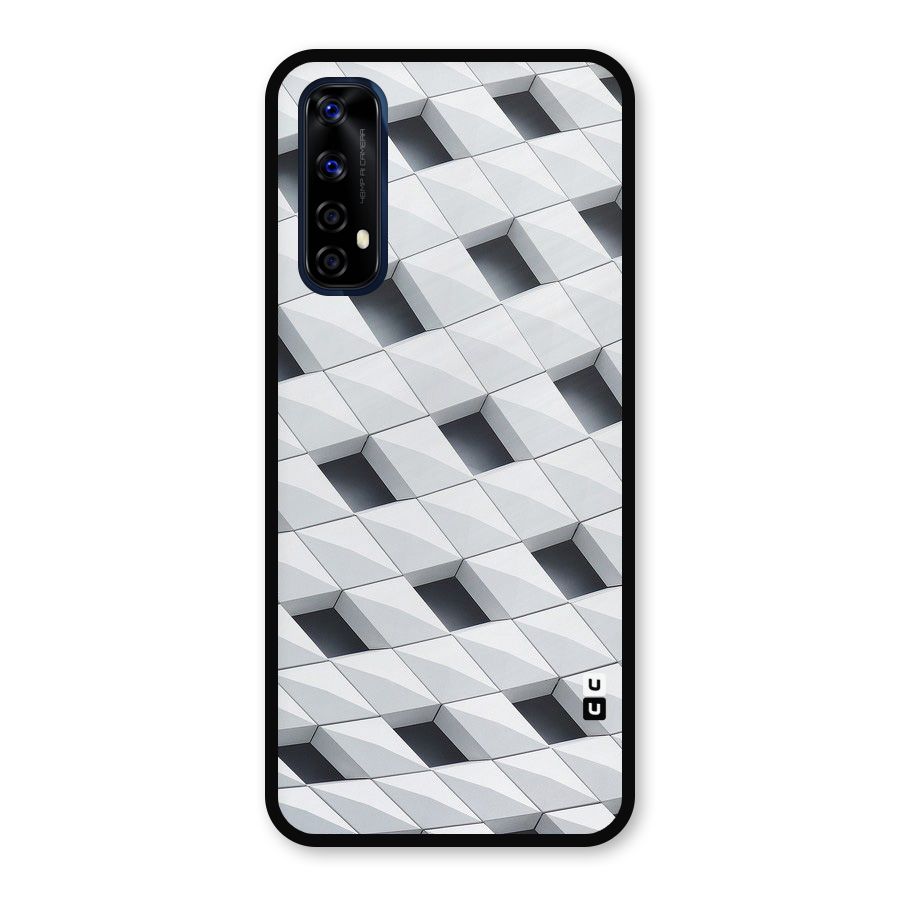Building Pattern Metal Back Case for Realme 7