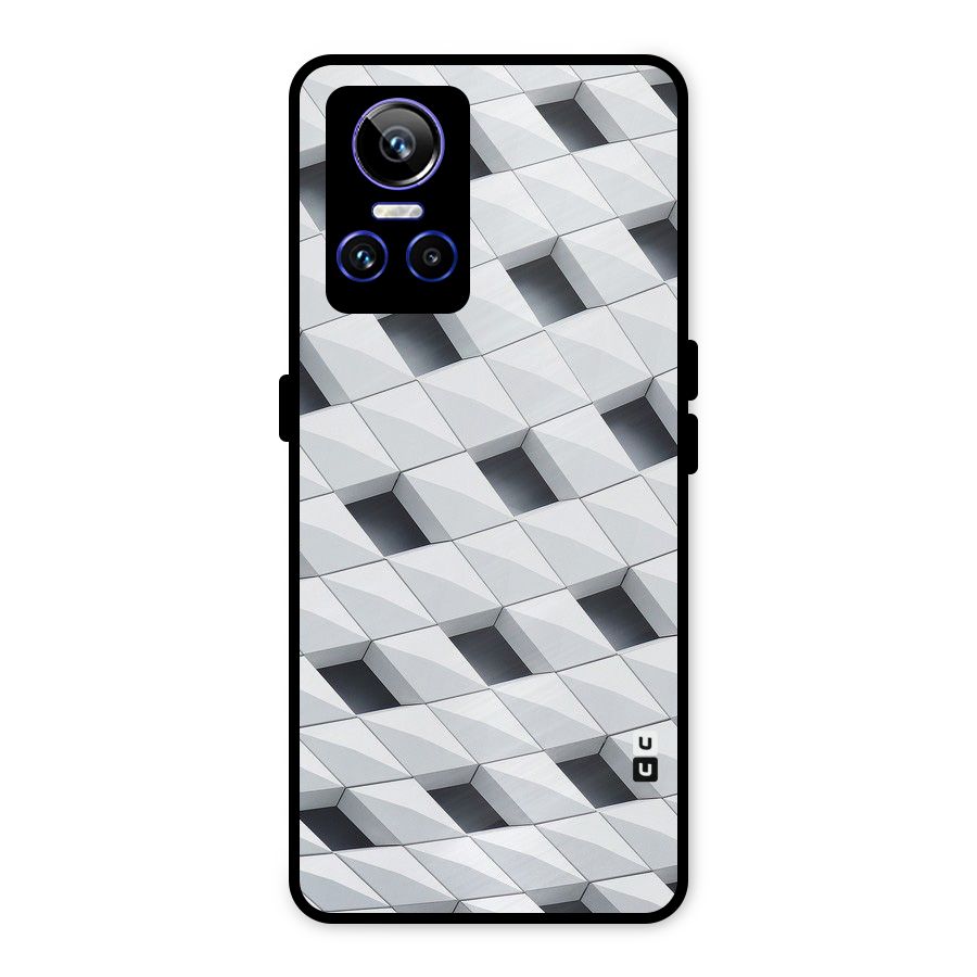 Building Pattern Metal Back Case for Realme GT Neo 3