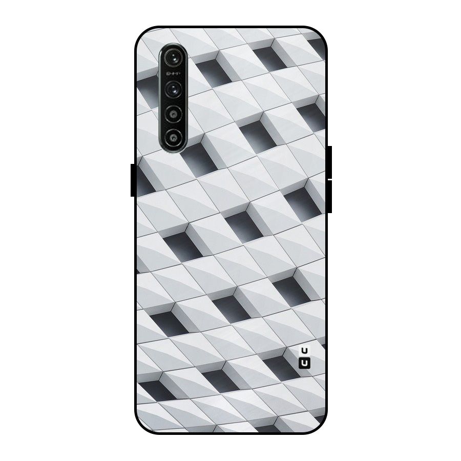 Building Pattern Metal Back Case for Realme XT