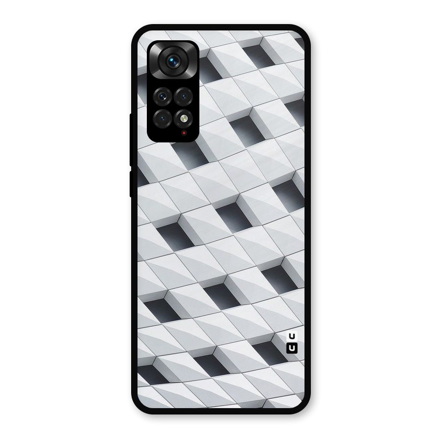 Building Pattern Metal Back Case for Redmi Note 11s