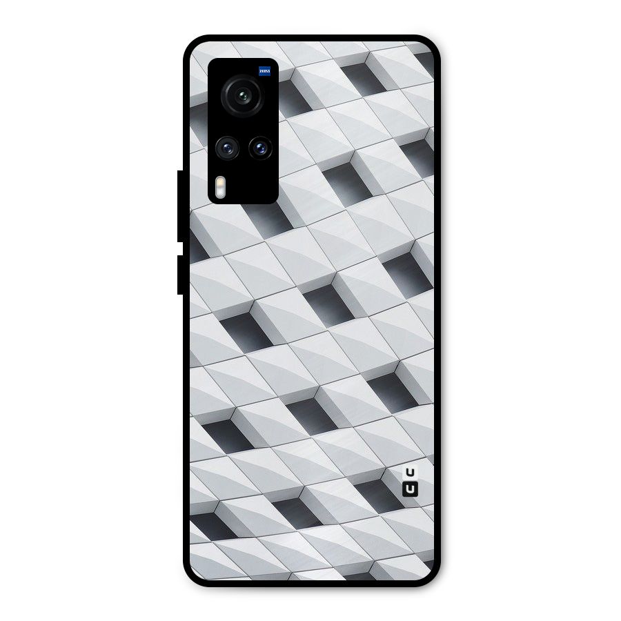 Building Pattern Metal Back Case for Vivo X60