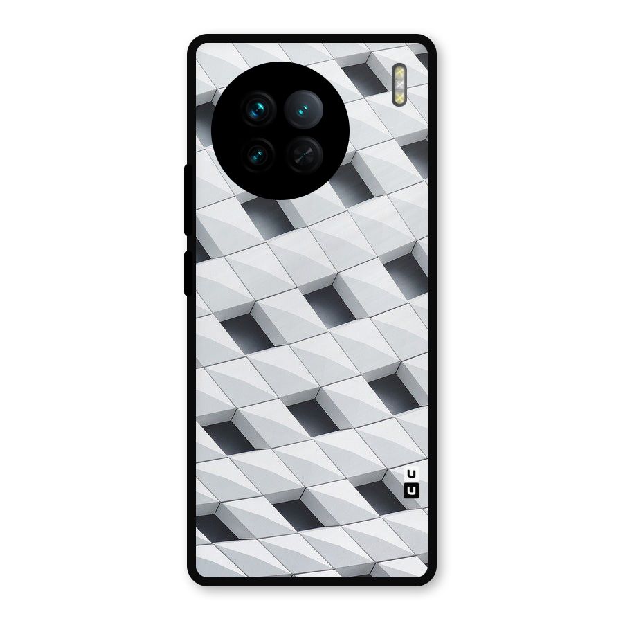 Building Pattern Metal Back Case for Vivo X90