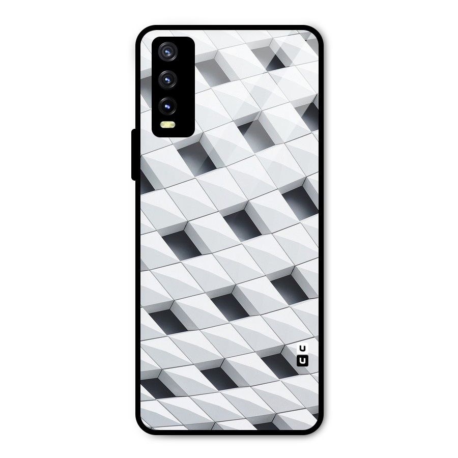 Building Pattern Metal Back Case for Vivo Y20