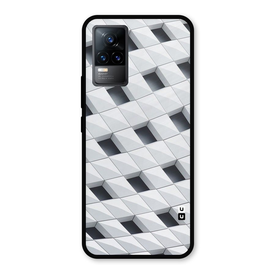Building Pattern Metal Back Case for Vivo Y73