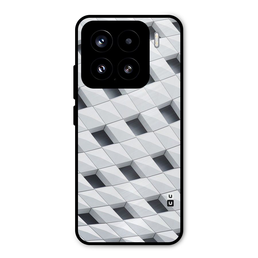 Building Pattern Metal Back Case for Xiaomi 15