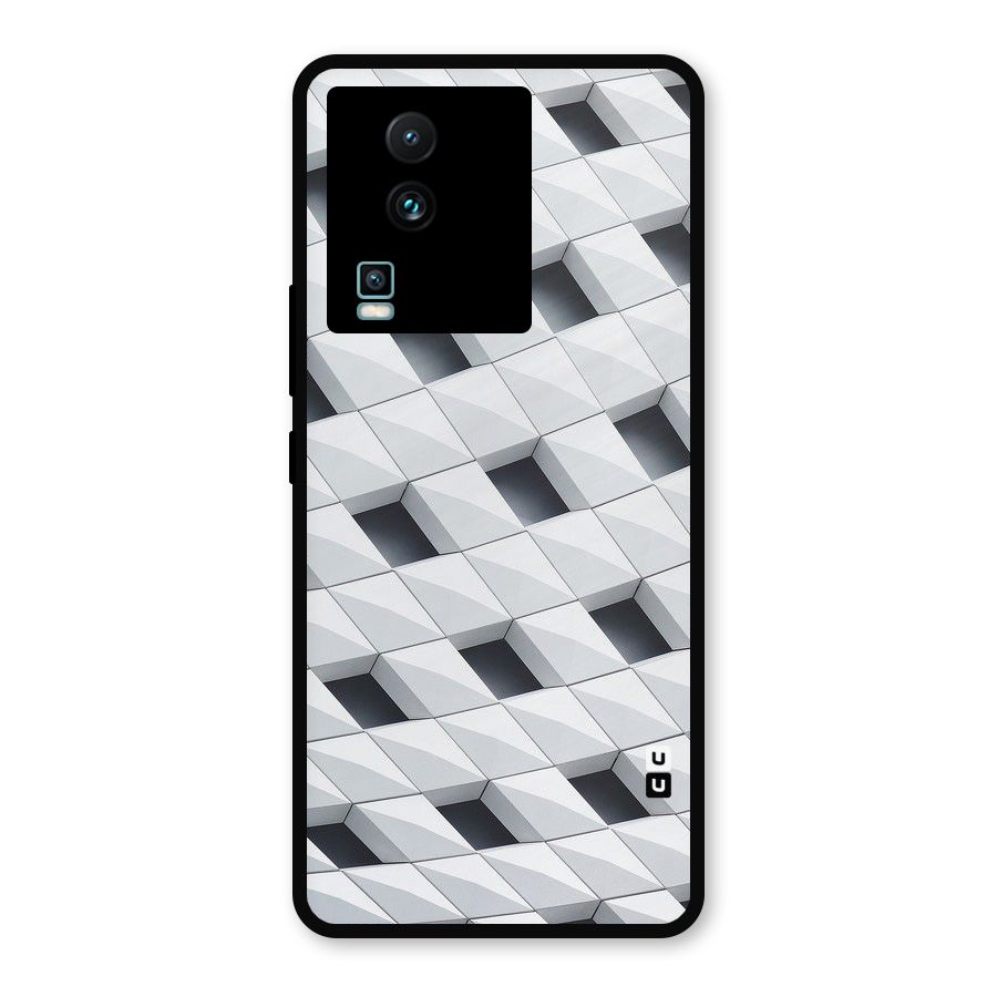 Building Pattern Metal Back Case for iQOO Neo 7