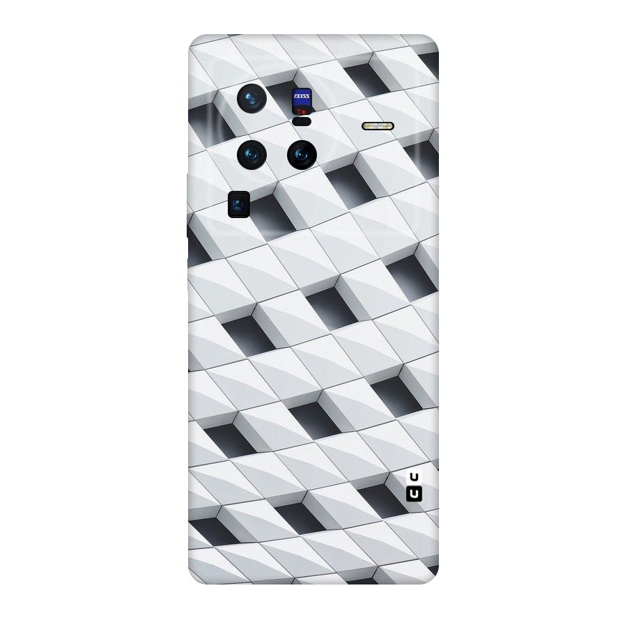 Building Pattern Original Polycarbonate Back Case for Vivo X80
