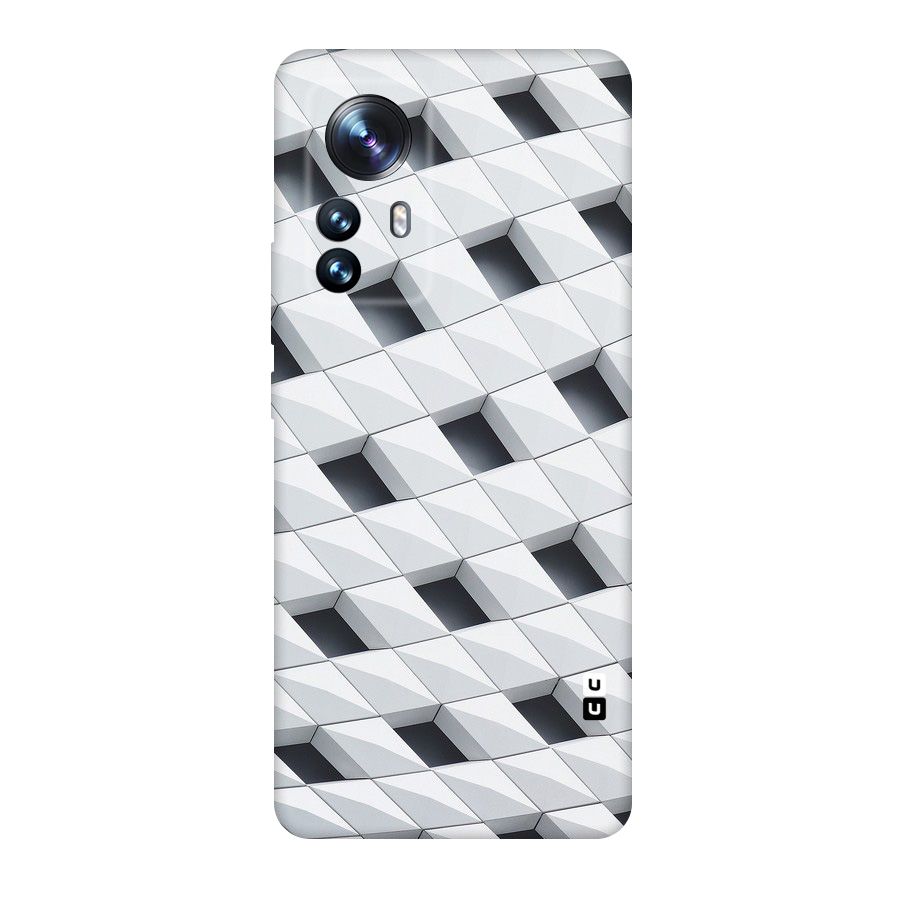 Building Pattern Original Polycarbonate Back Case for Xiaomi 12 Pro