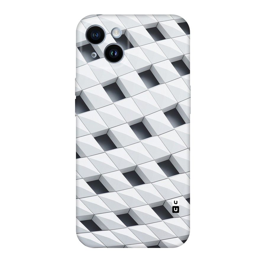 Building Pattern Original Polycarbonate Back Case for iPhone 14