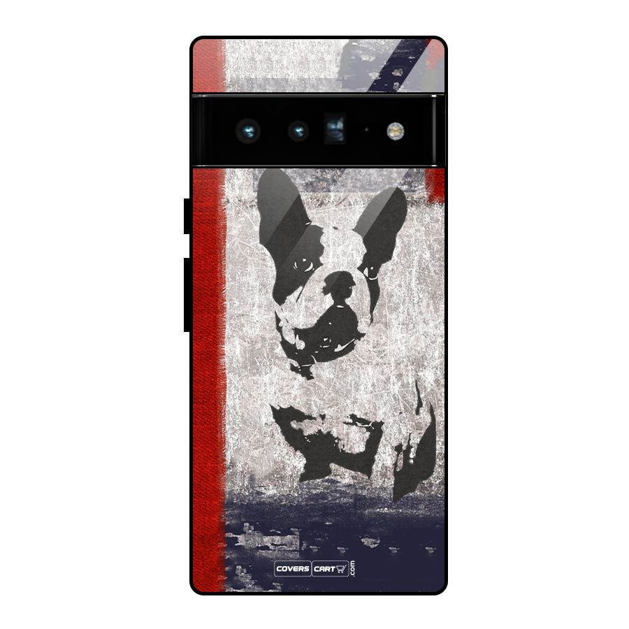 Bull Dog Glass Back Case for Google Pixel 6 Pro