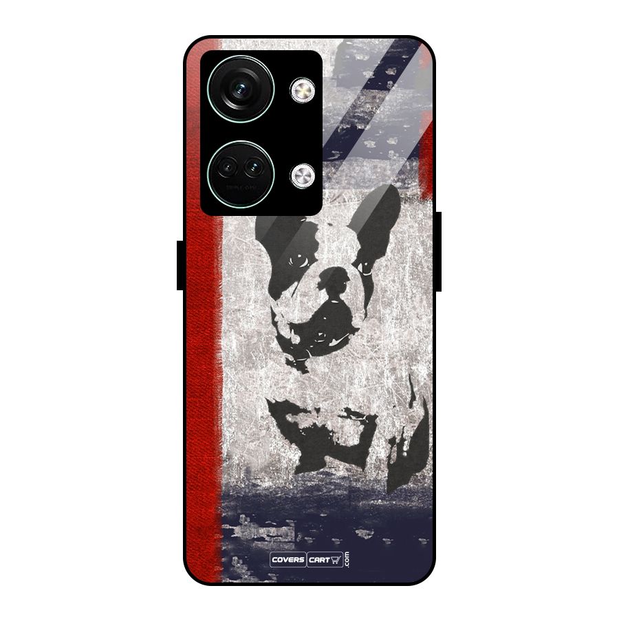 Bull Dog Glass Back Case for Oneplus Nord 3