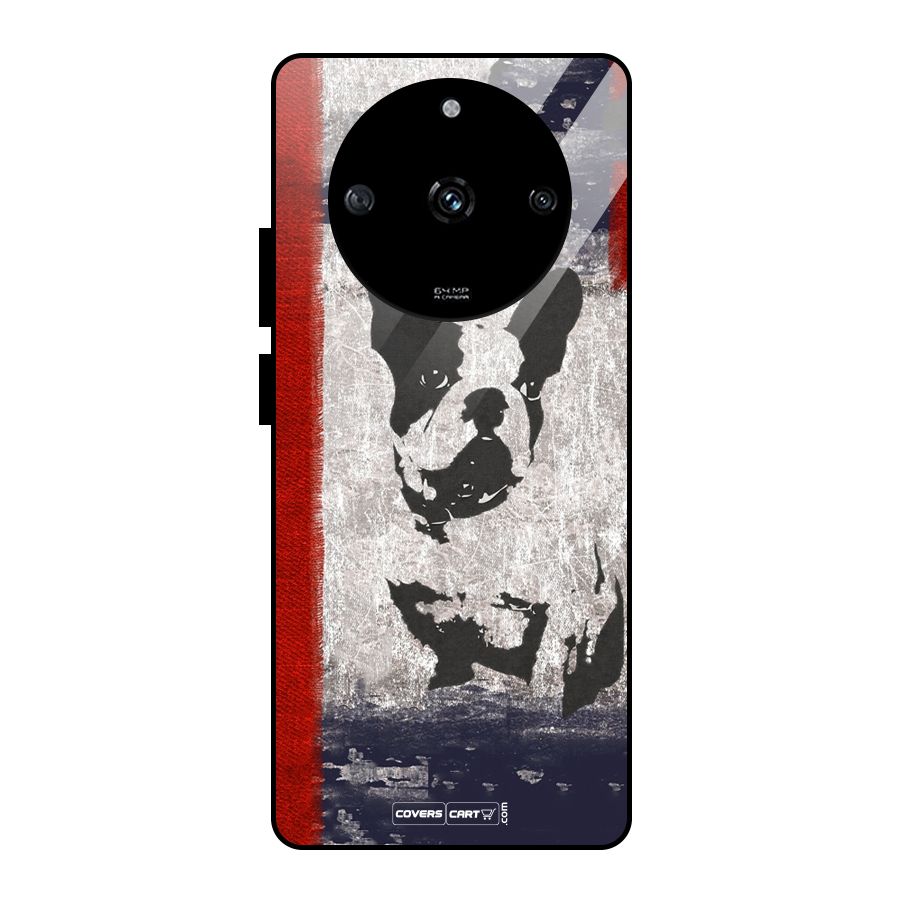 Bull Dog Glass Back Case for Realme Narzo 60 5G