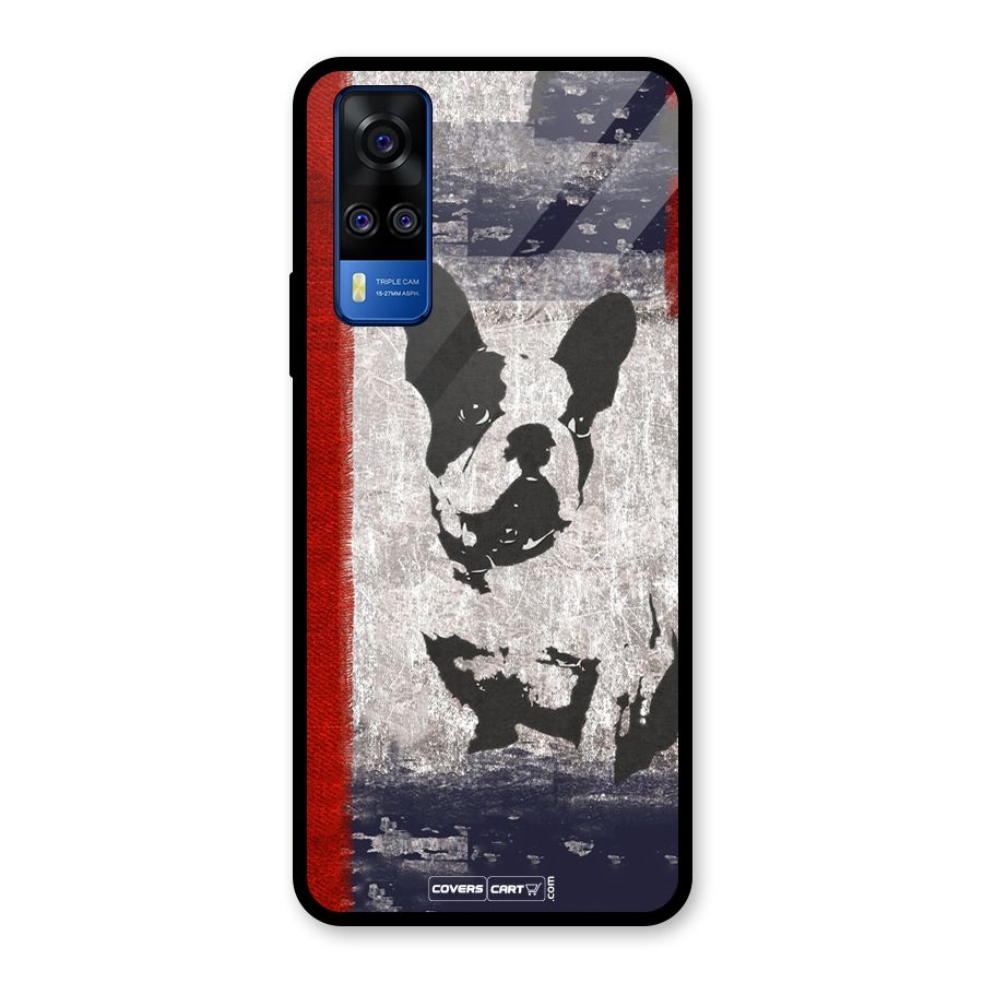 Bull Dog Glass Back Case for Vivo Y31