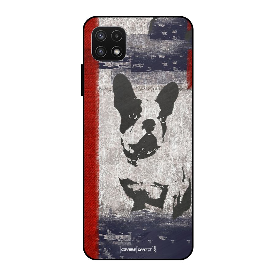 Bull Dog Metal Back Case for Galaxy A22 5G