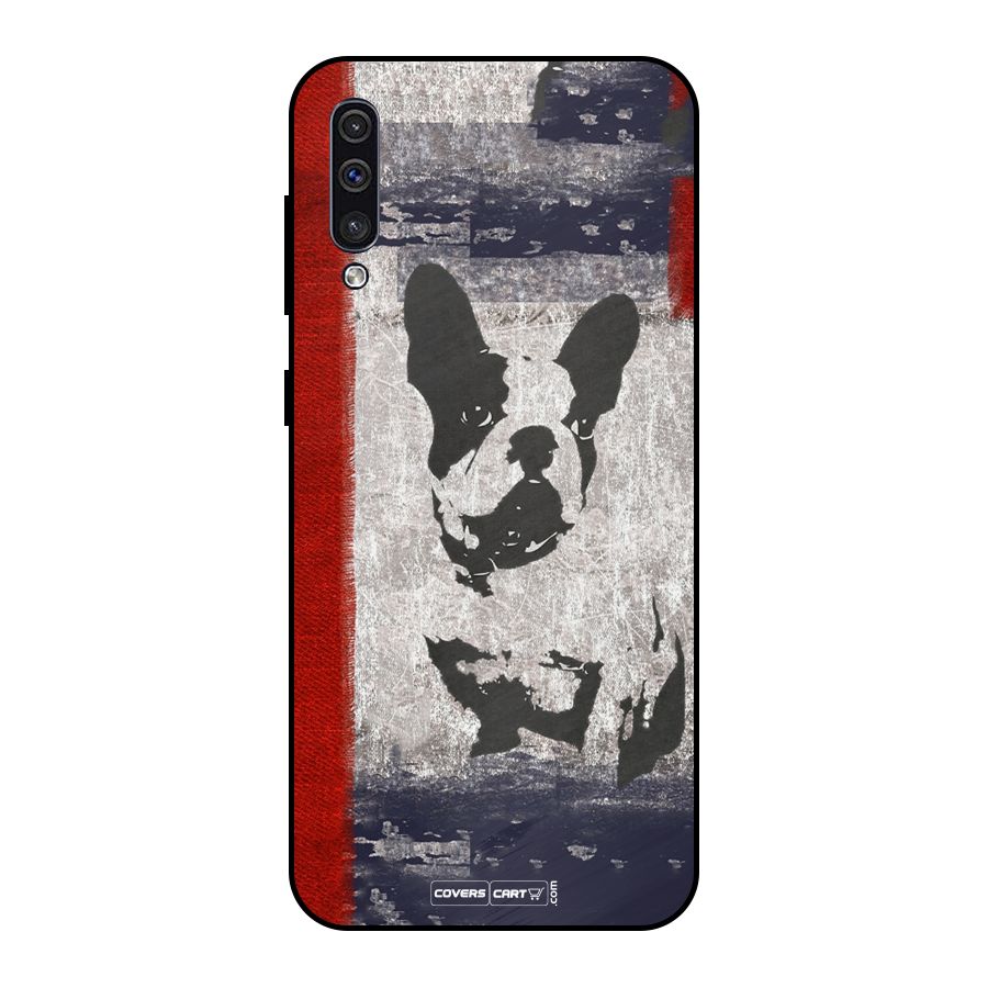 Bull Dog Metal Back Case for Galaxy A30s