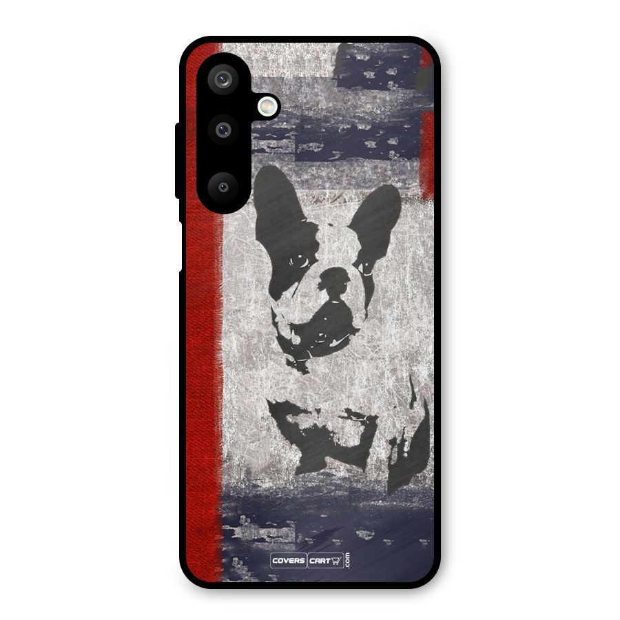 Bull Dog Metal Back Case for Galaxy M16