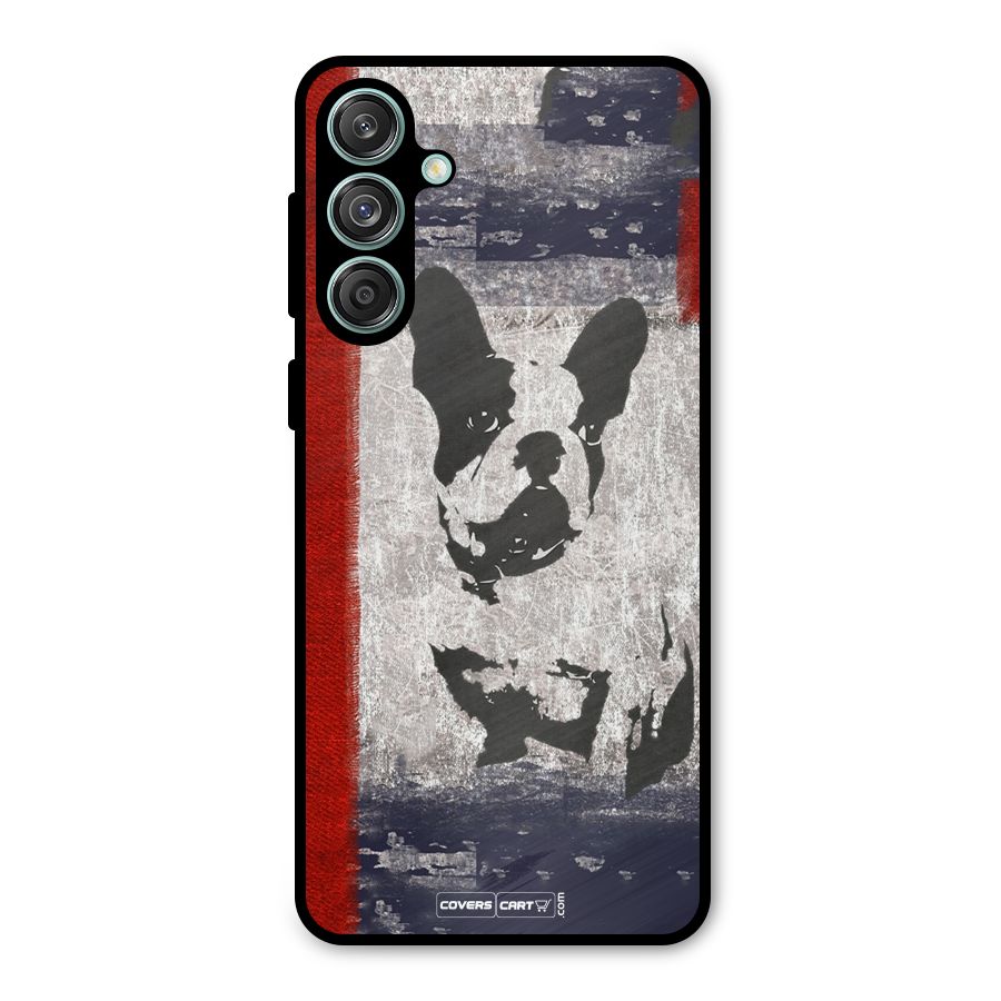 Bull Dog Metal Back Case for Galaxy M55 5G