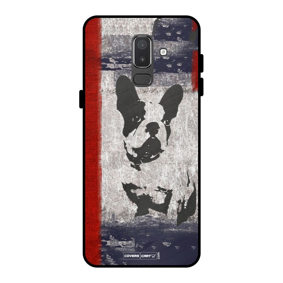 Bull Dog Metal Back Case for Galaxy On8 (2018)