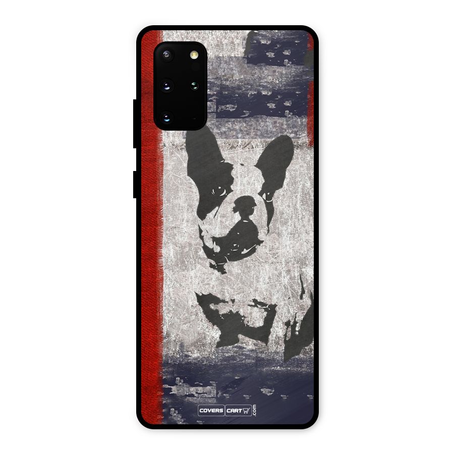 Bull Dog Metal Back Case for Galaxy S20 Plus