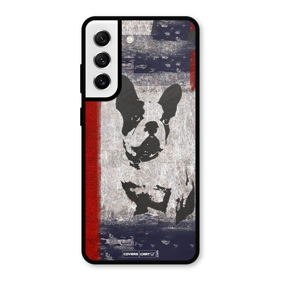 Bull Dog Metal Back Case for Galaxy S21 FE 5G