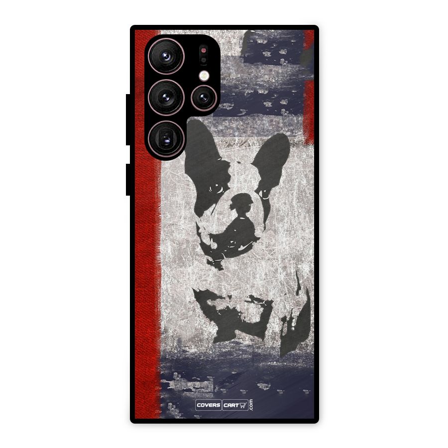 Bull Dog Metal Back Case for Galaxy S22 Ultra 5G