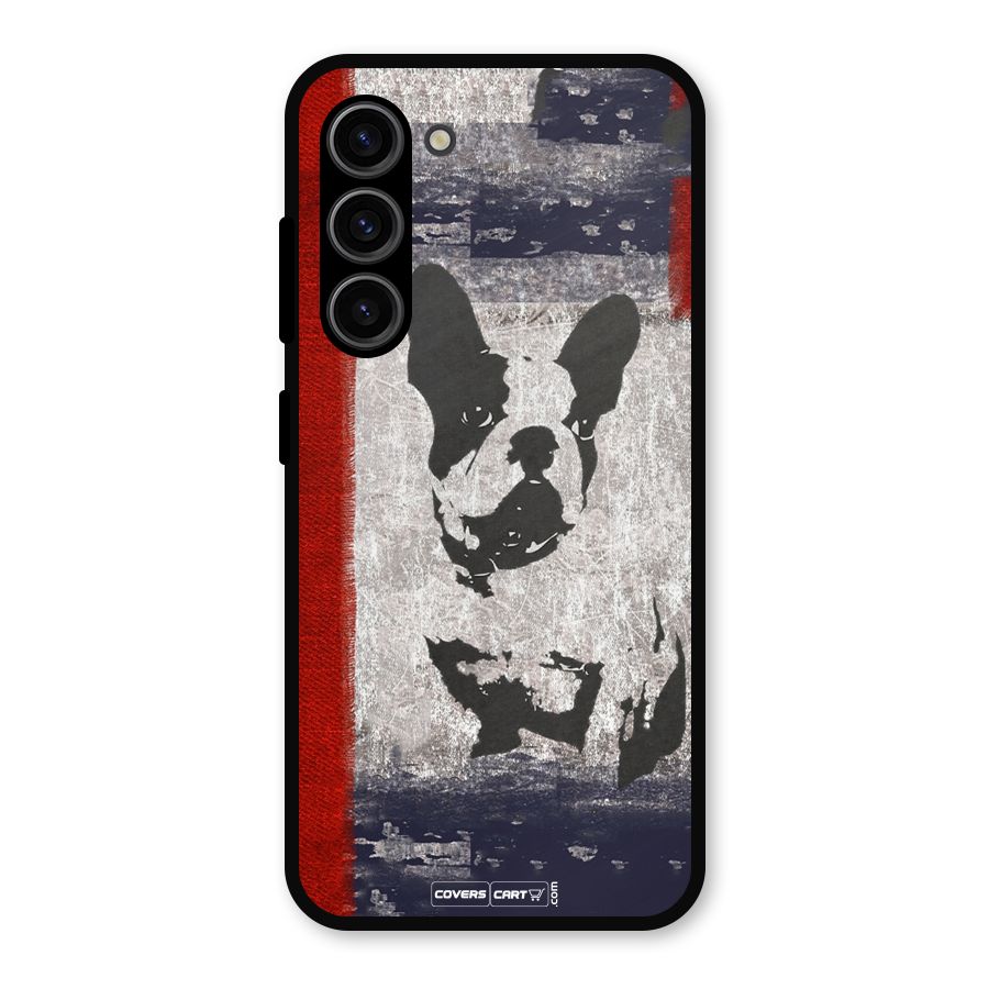 Bull Dog Metal Back Case for Galaxy S23