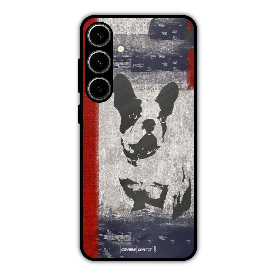 Bull Dog Metal Back Case for Galaxy S24 Plus