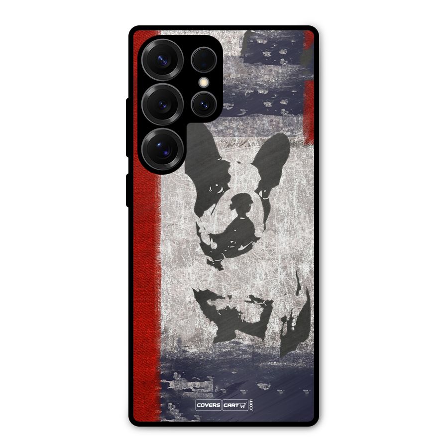 Bull Dog Metal Back Case for Galaxy S25 Ultra