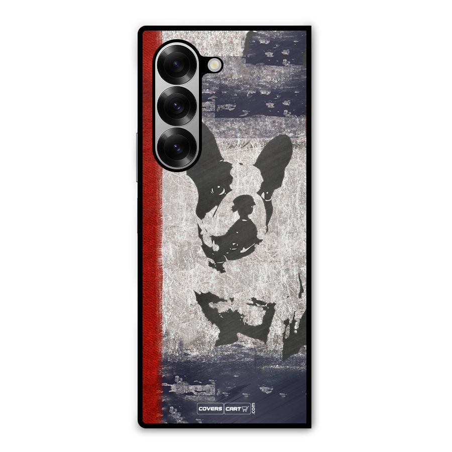 Bull Dog Metal Back Case for Galaxy Z Fold6