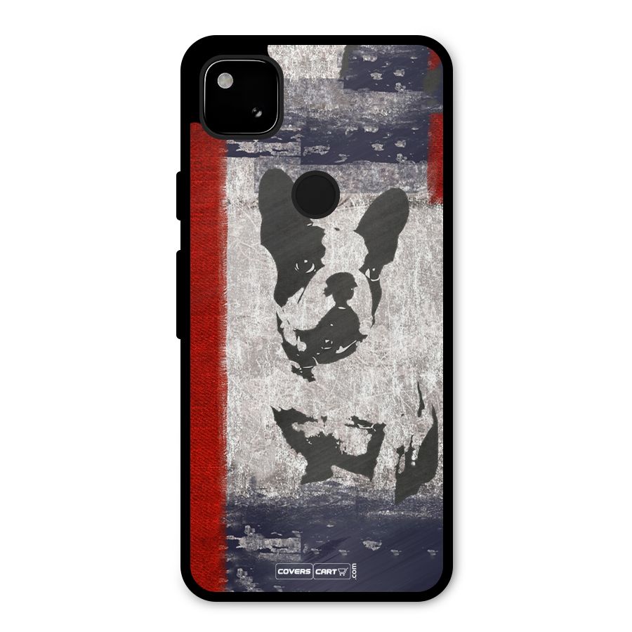 Bull Dog Metal Back Case for Google Pixel 4a