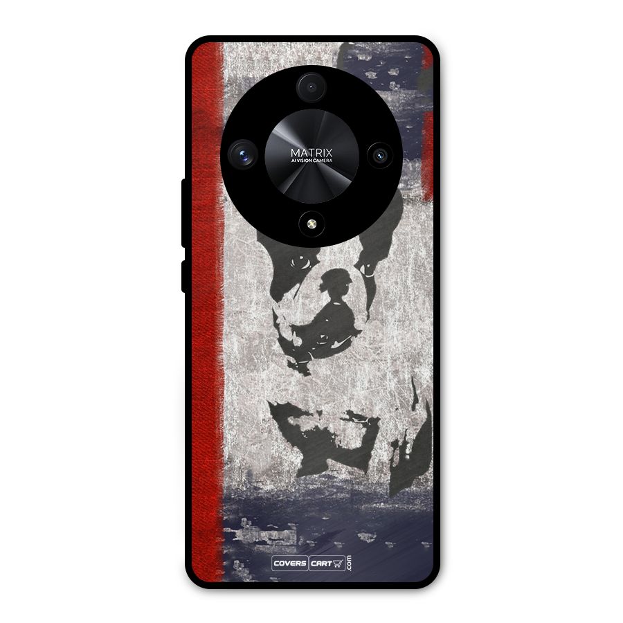 Bull Dog Metal Back Case for Honor X9b