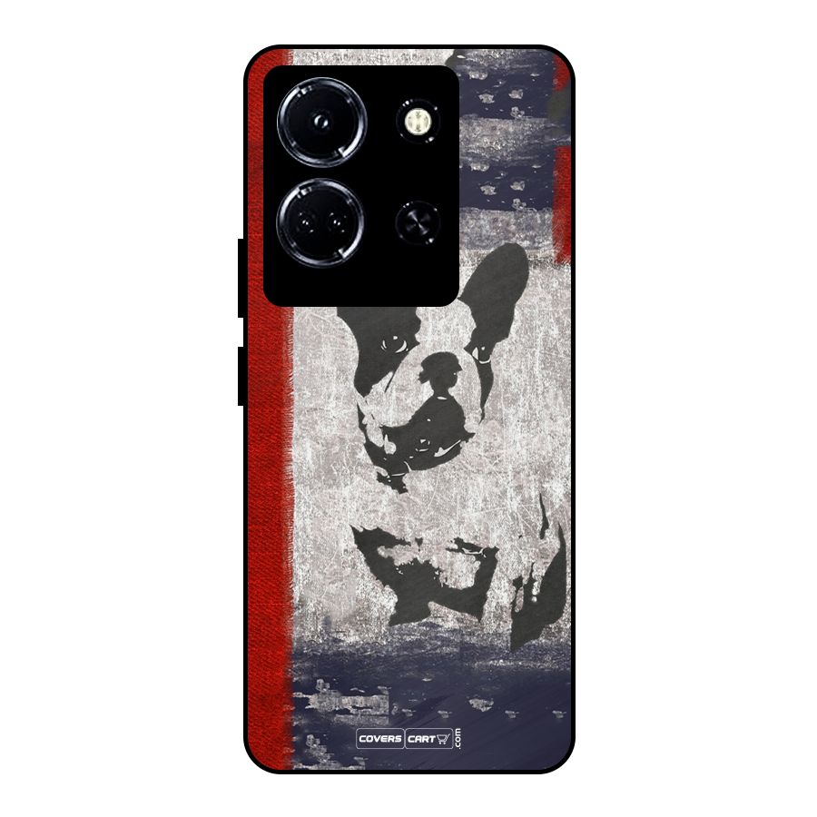 Bull Dog Metal Back Case for Infinix Note 30 5G