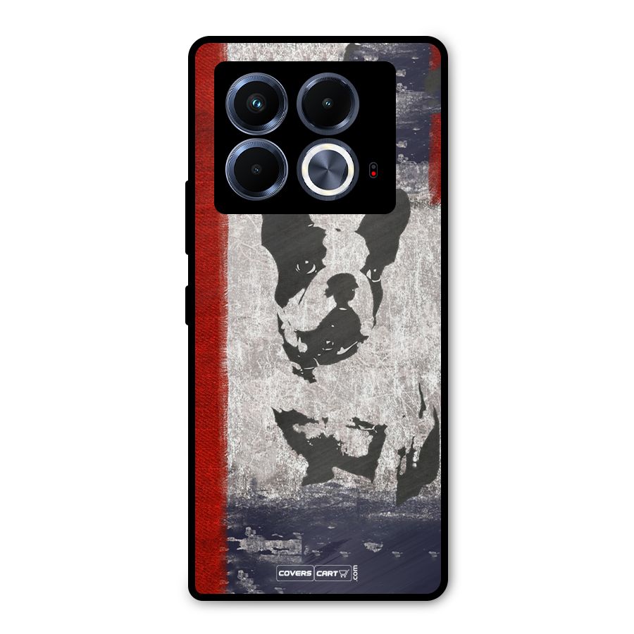 Bull Dog Metal Back Case for Infinix Note 40 5G