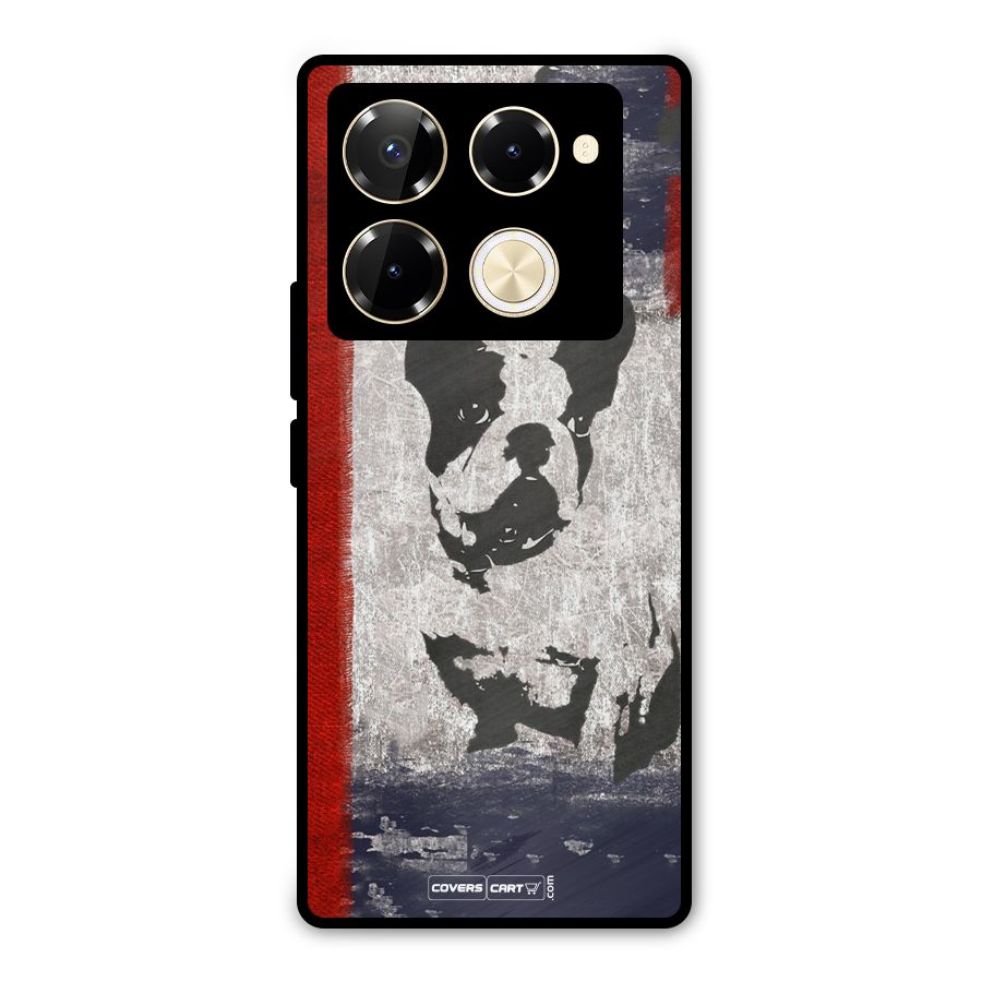 Bull Dog Metal Back Case for Infinix Note 40 Pro Plus