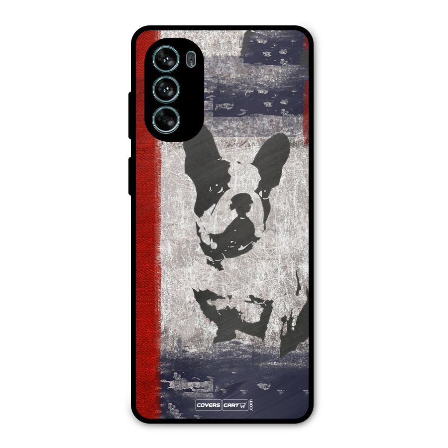 Bull Dog Metal Back Case for Moto G62