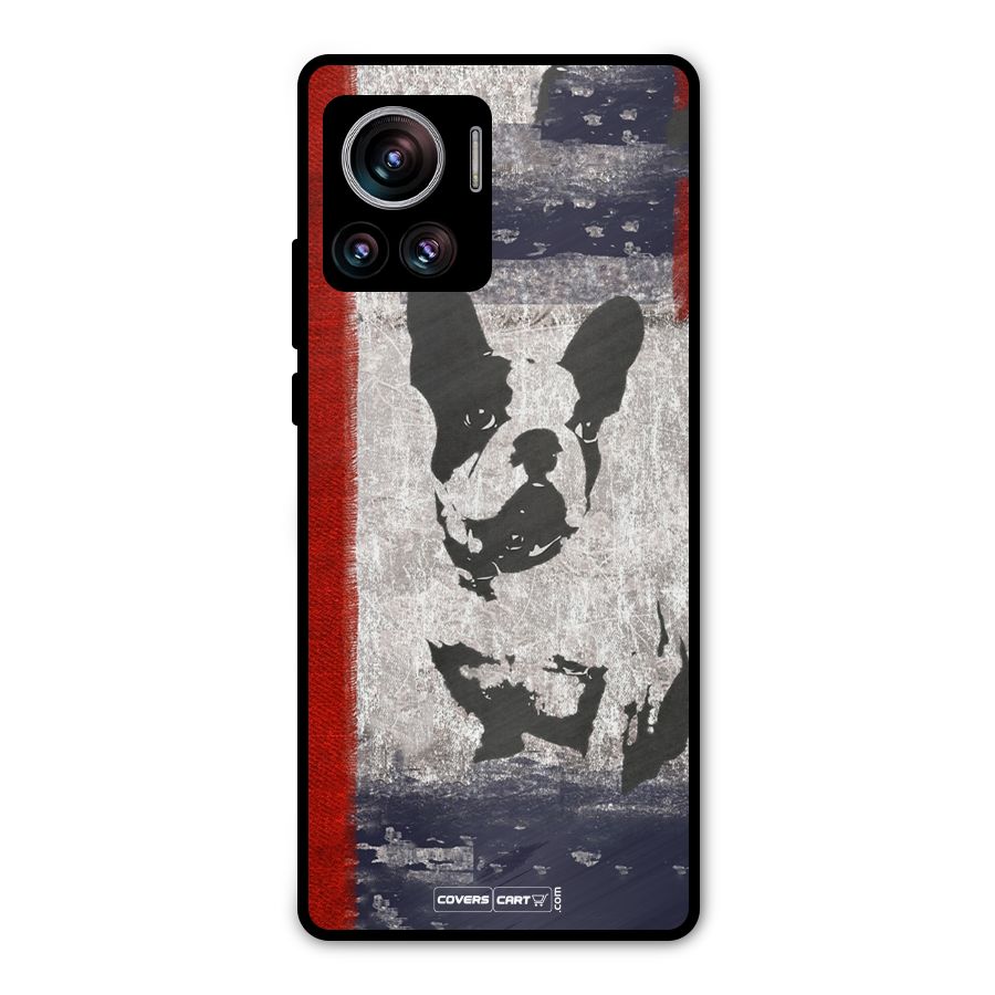 Bull Dog Metal Back Case for Motorola Edge 30 Ultra