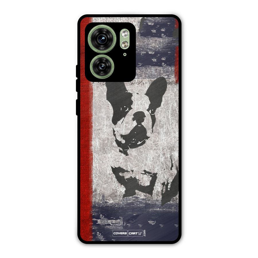 Bull Dog Metal Back Case for Motorola Edge 40 5G