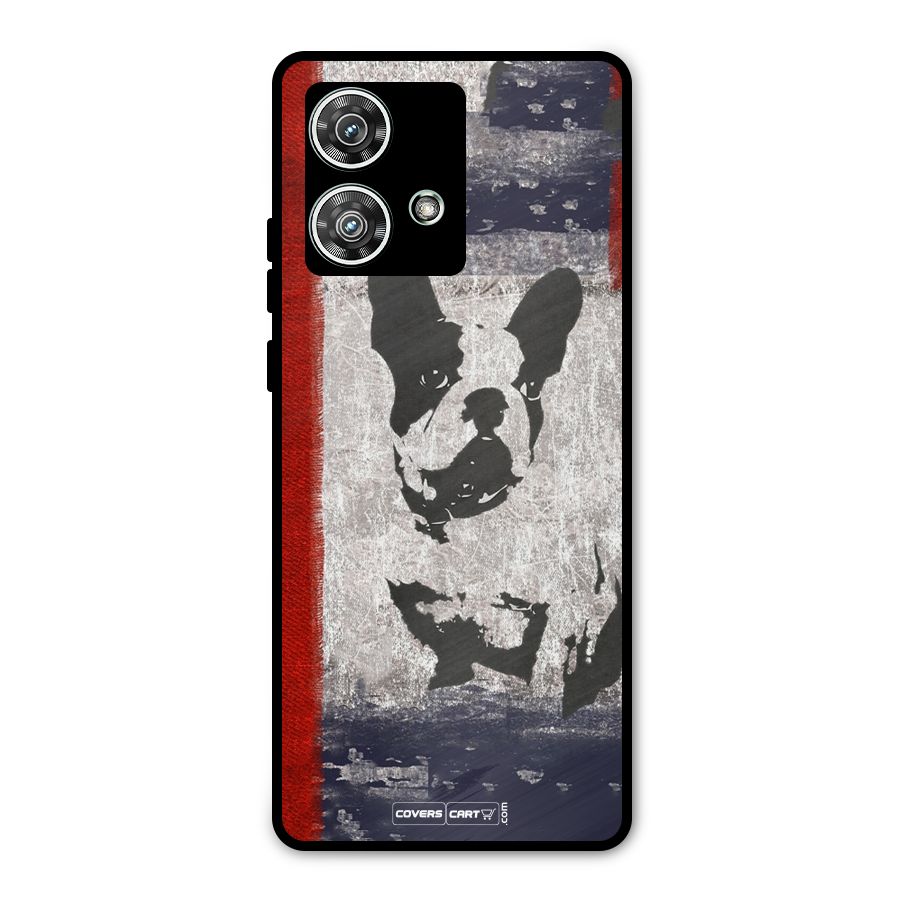 Bull Dog Metal Back Case for Motorola Edge 40 Neo