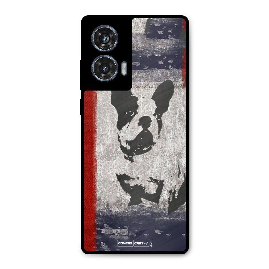 Bull Dog Metal Back Case for Motorola Edge 50 Fusion