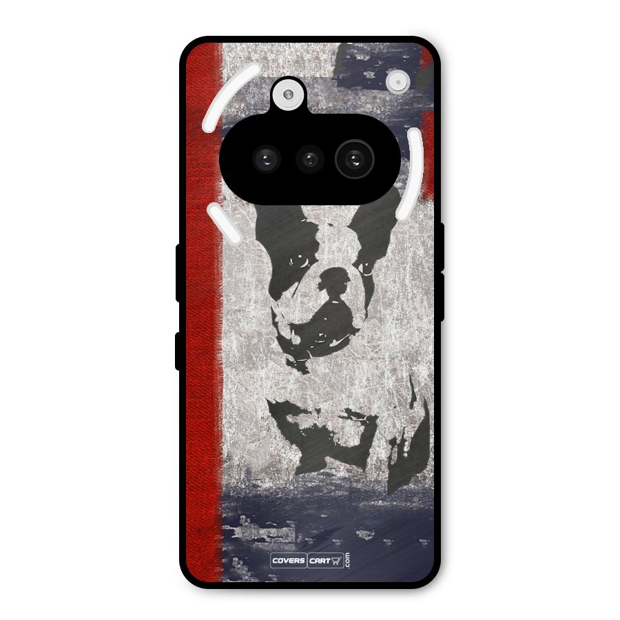 Bull Dog Metal Back Case for Nothing Phone 3a