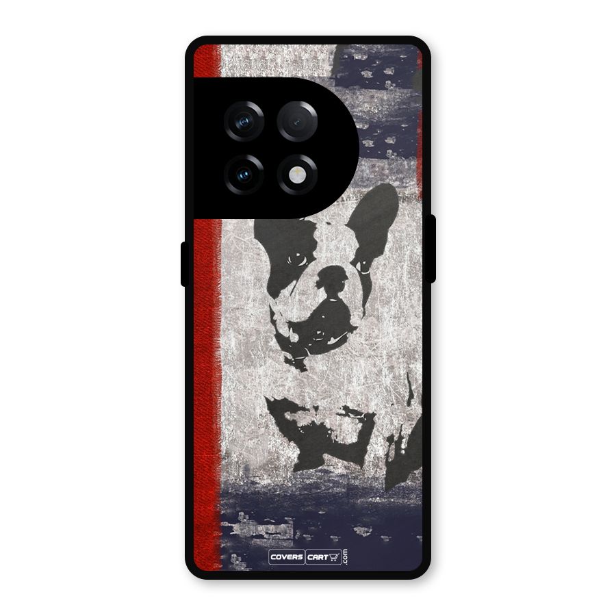 Bull Dog Metal Back Case for OnePlus 11R