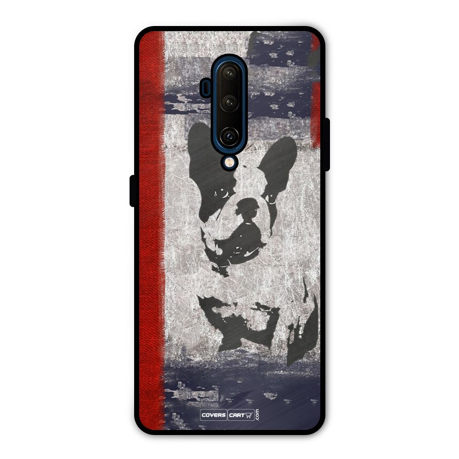 Bull Dog Metal Back Case for OnePlus 7T Pro