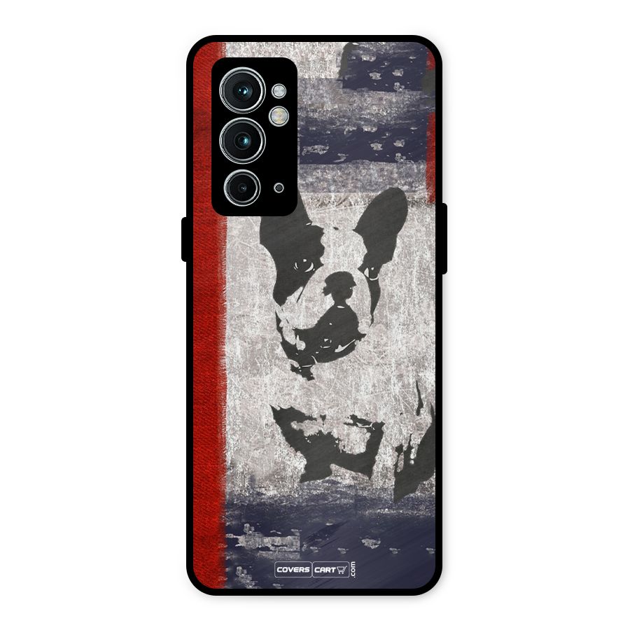 Bull Dog Metal Back Case for OnePlus 9RT 5G