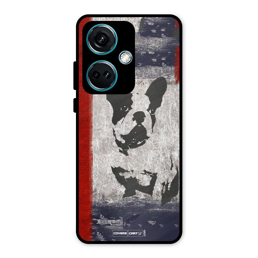 Bull Dog Metal Back Case for OnePlus Nord CE 3 5G