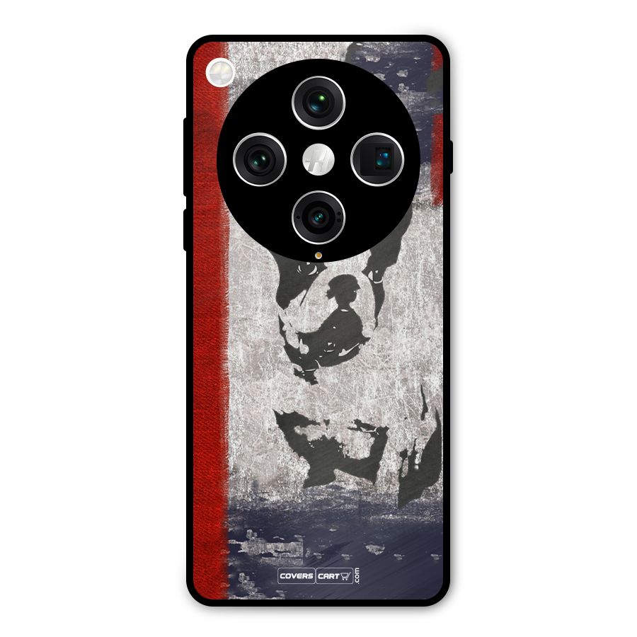 Bull Dog Metal Back Case for Oppo Find X8 Pro