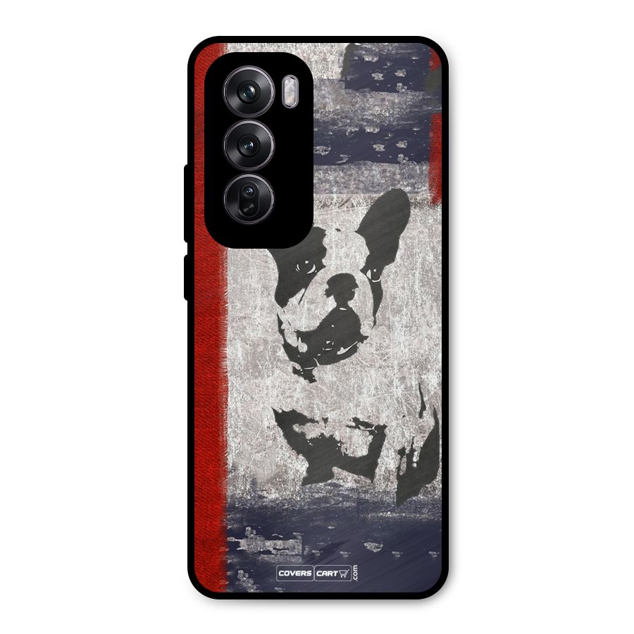 Bull Dog Metal Back Case for Oppo Reno12 Pro